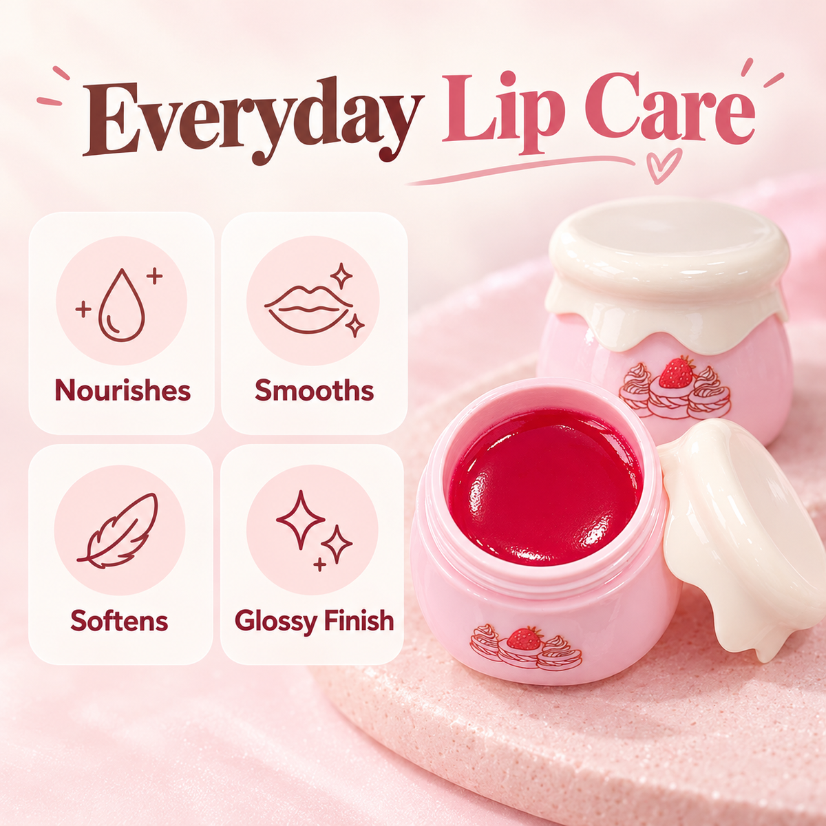 Strawberry Jelly Lip Mask