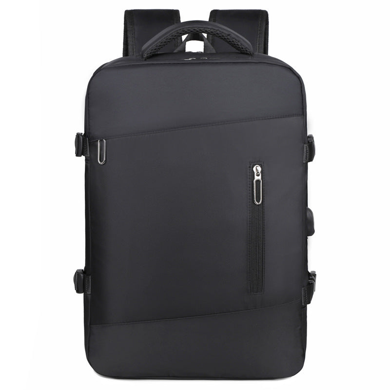 Large Capacity Men's Business Travel Oxford Backpack