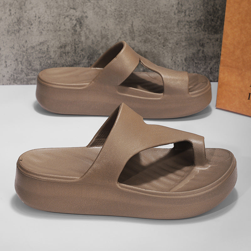 Lightweight Thick Soled Comfort Flip Flop Sandals