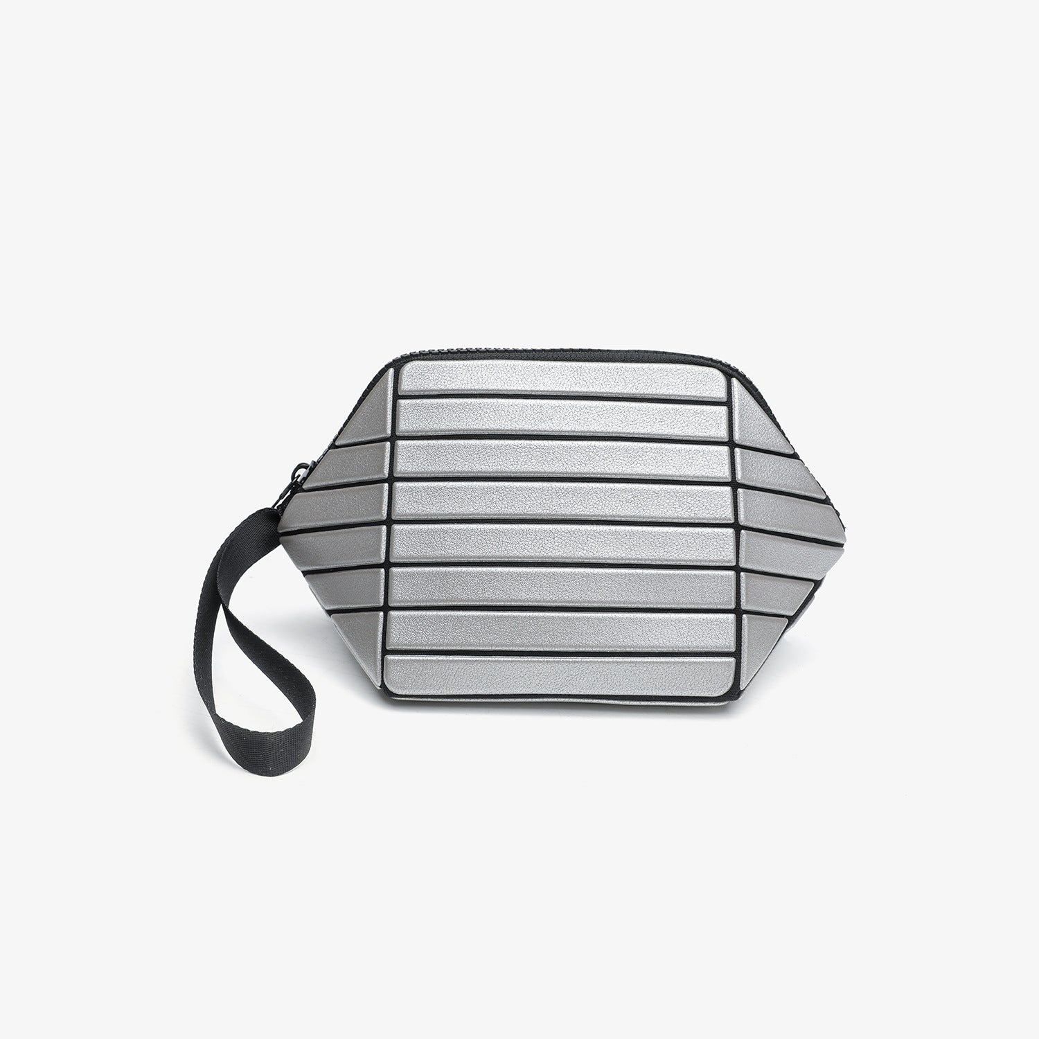 Hexa Line Large Capacity Cosmetic Bag