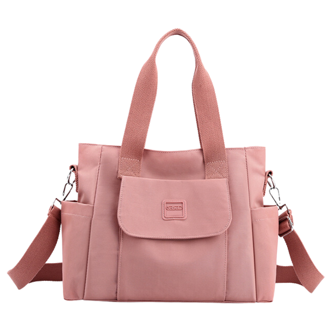 Retro European Style Nylon Canvas Large Tote Bag