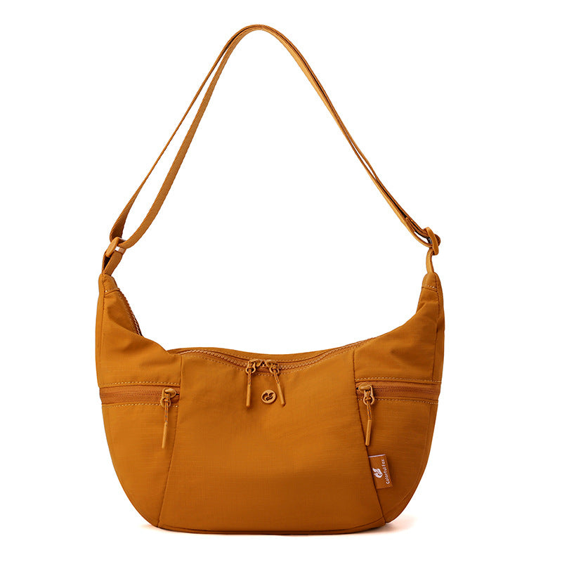Croissant Style Lightweight Shoulder Bag