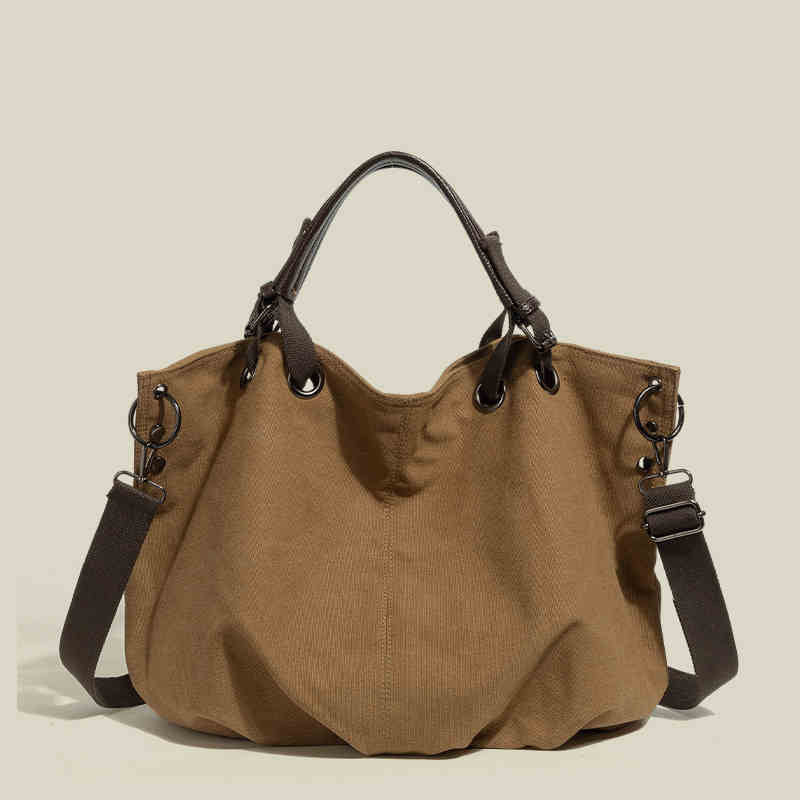 Classic Canvas Commuter Handbag