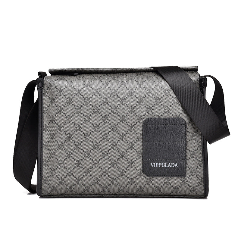 Large Capacity Waterproof PVC Men's Messenger Bag