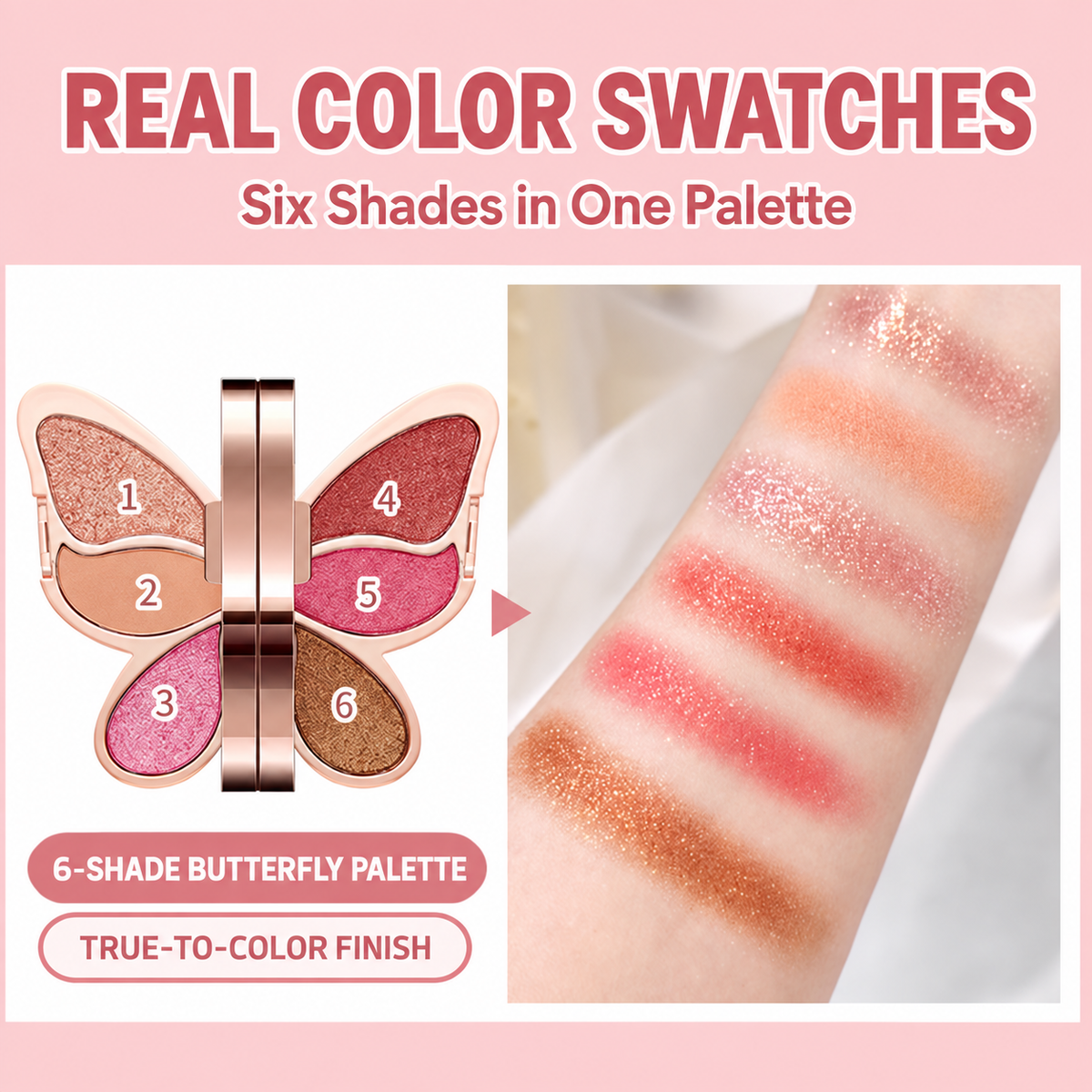Butterfly Multi-Finish Eyeshadow Palette