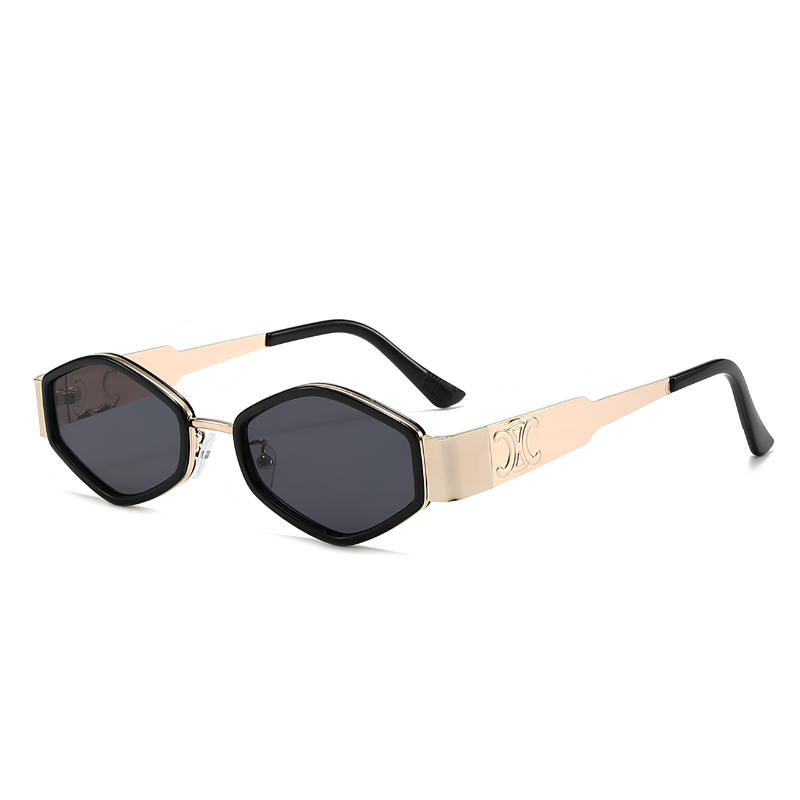Gold Accent Women’s Sunglasses