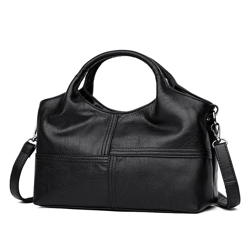 Fashion Soft PU Leather Large Capacity Shoulder Tote Bag