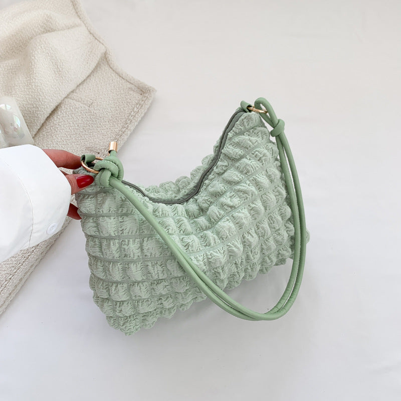 Summer Bubble Style Nylon Casual Shoulder Commuter Bag