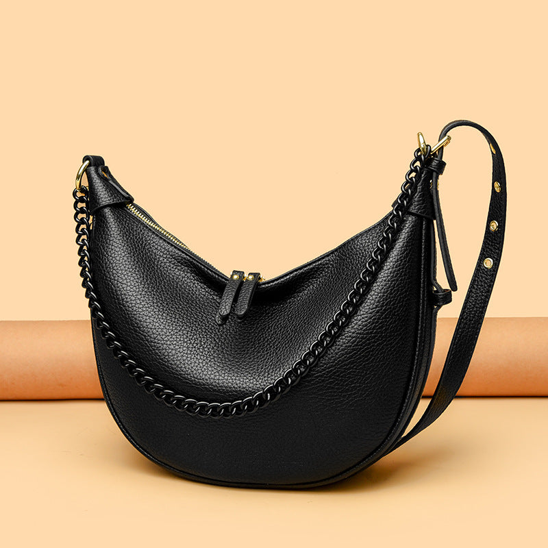 Modern Chain Style Shoulder Bag