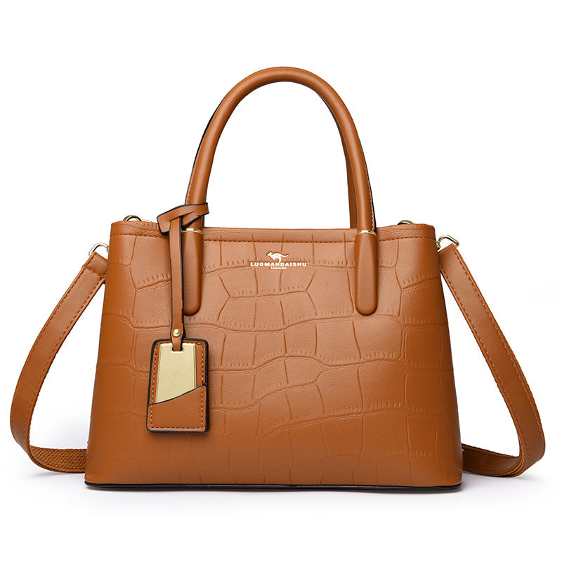 Crocodile Pattern Fashion Ladies Handbag