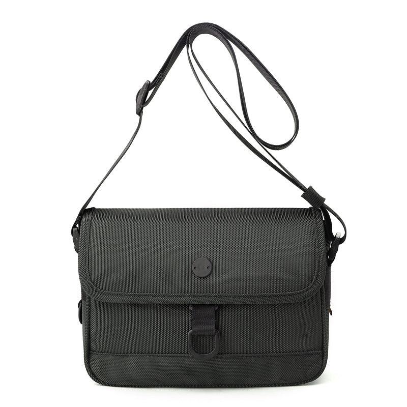 Compact Commuter Flap Men’s Crossbody Bag