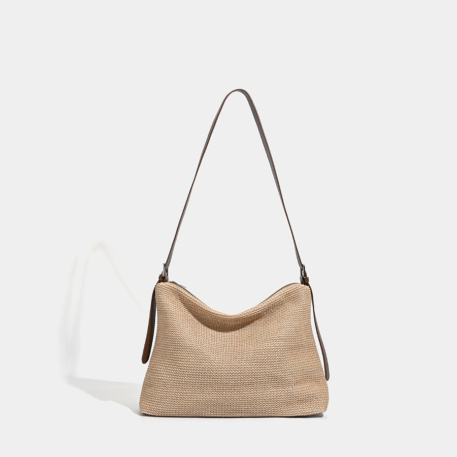 Sienna Woven Shoulder Bag