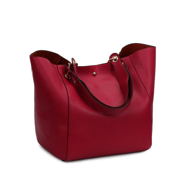 Retro Mother and Child Handbag Tote