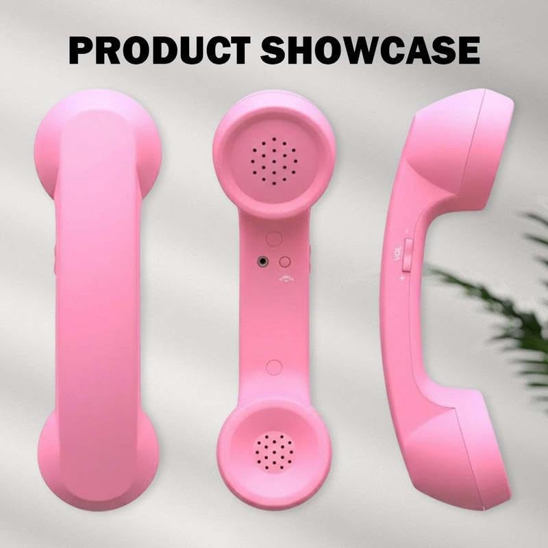 Retro Vintage Wired Phone Handset