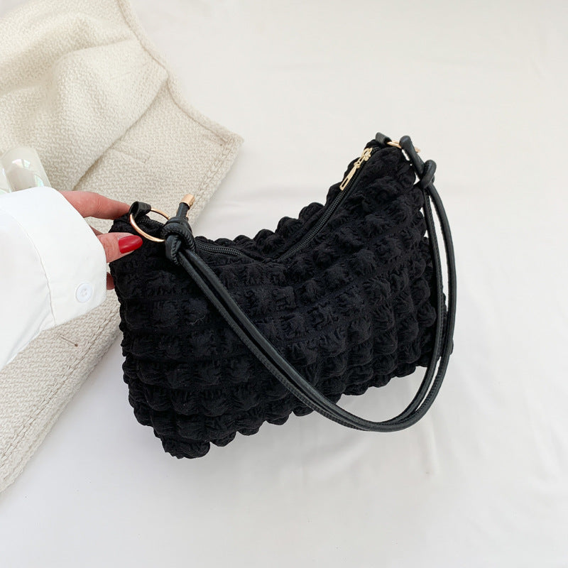 Summer Bubble Style Nylon Casual Shoulder Commuter Bag