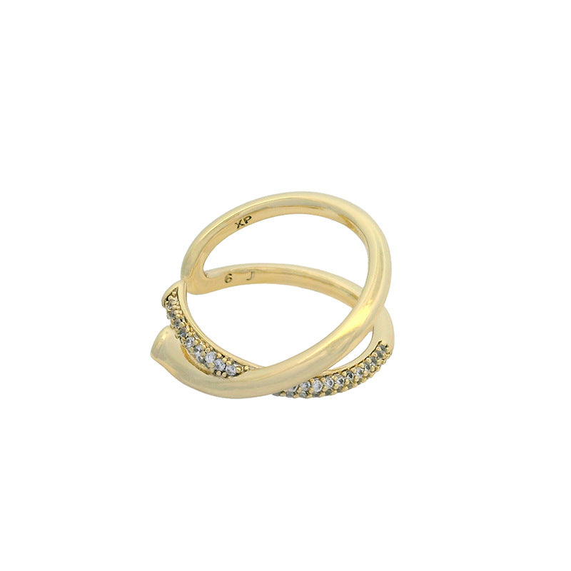 Nova Edge Alloy Plated Ring