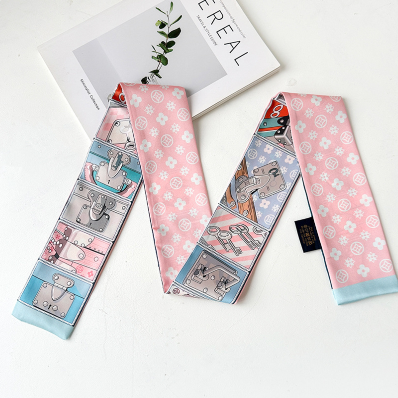 Designer Inspired Bag Scarf