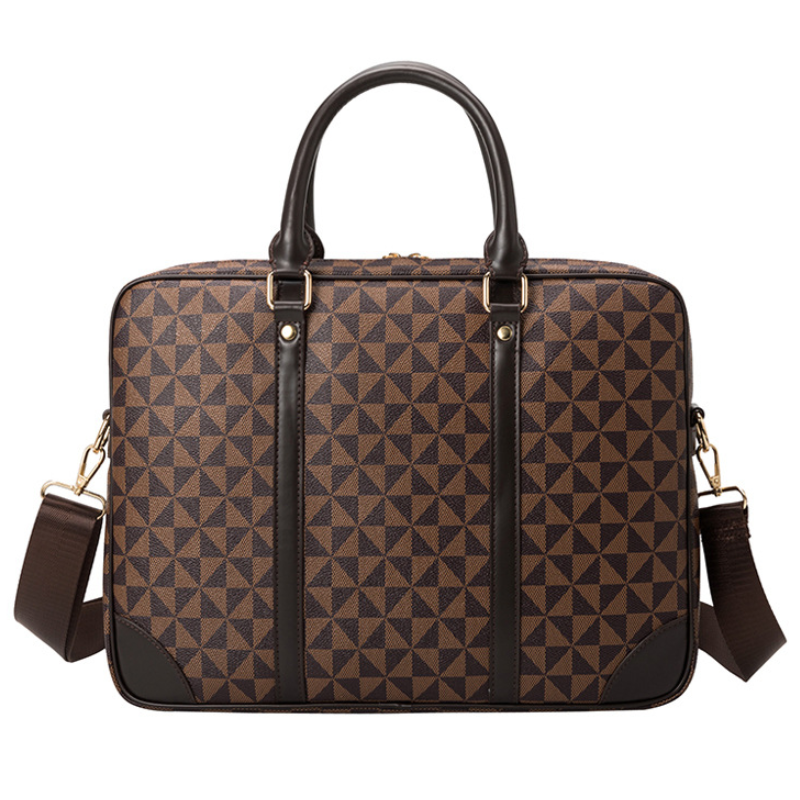 European Style Large PVC Laptop Messenger Bag