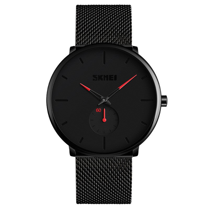 Classic Waterproof Stainless Steel Quartz Watch