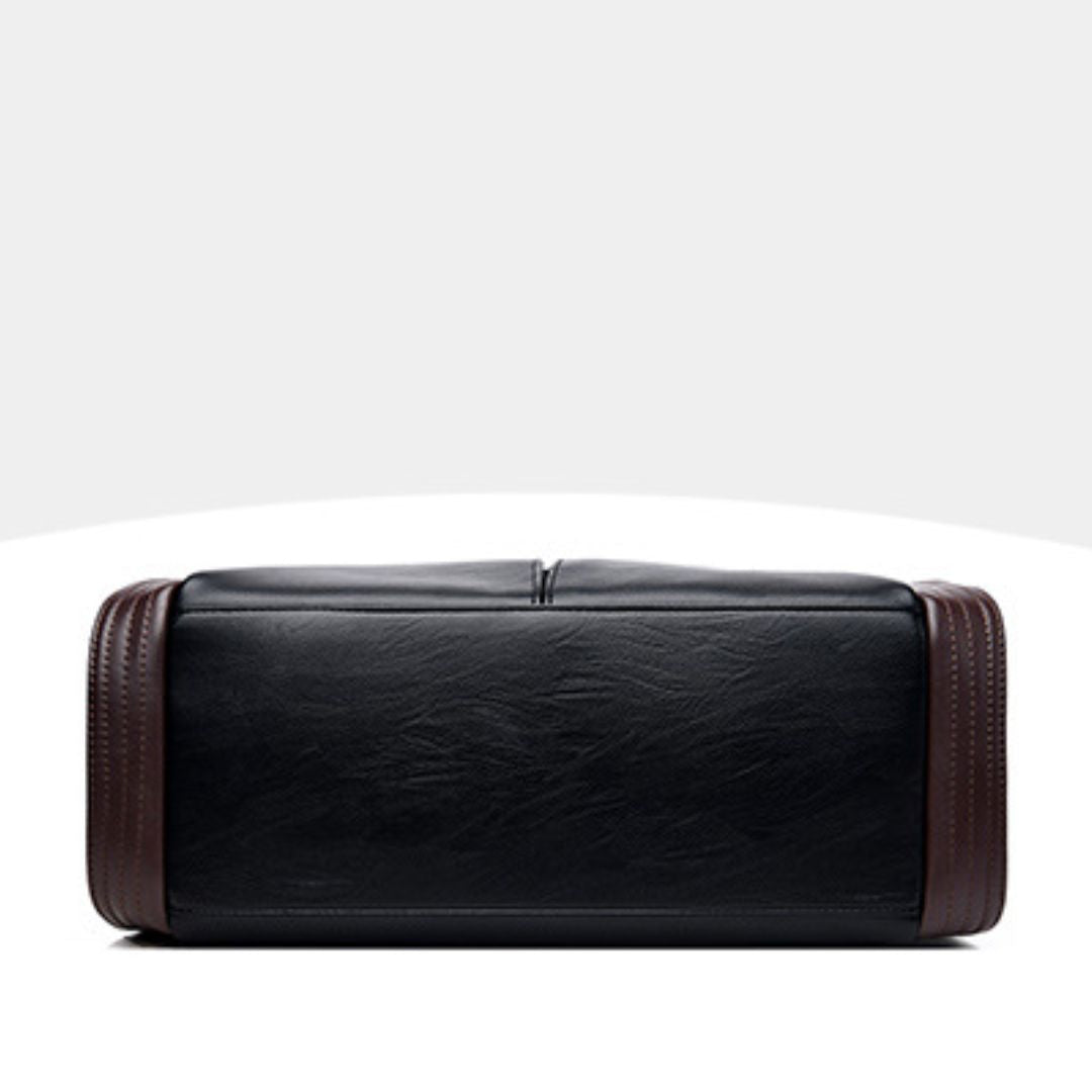 Soft Leather Large Capacity Fashion Tote Handbag