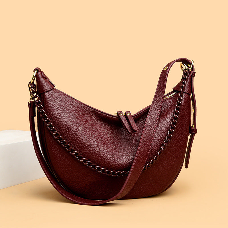 Modern Chain Style Shoulder Bag