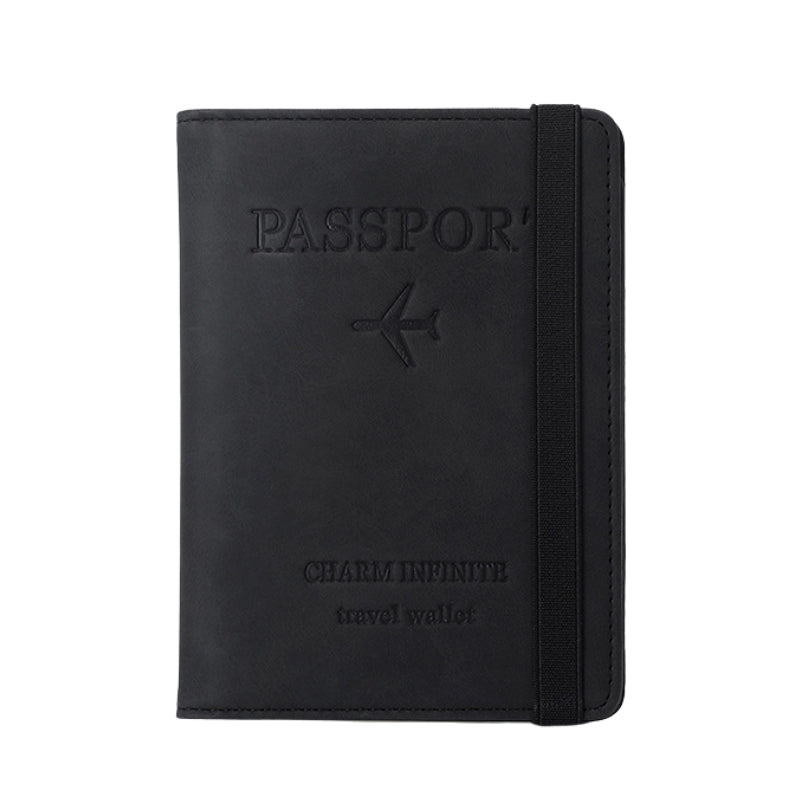 Globe Shield Passport Holder