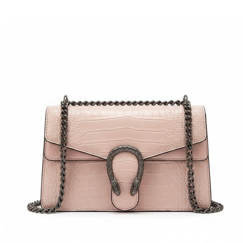 Premium Snake Embossed Crossbody Bag