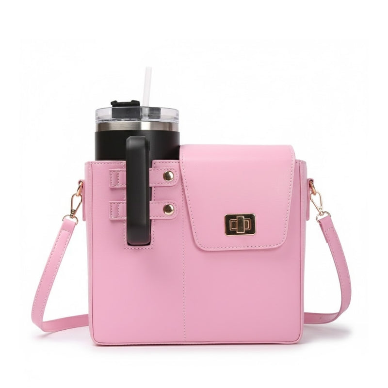 Multi Functional Tumbler Holder Shoulder Bag