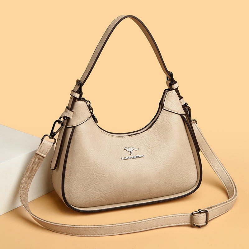 Women's Curved Hobo Shoulder Bag