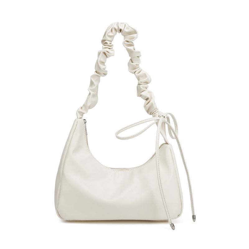 Retro Pleated Underarm Shoulder Bag