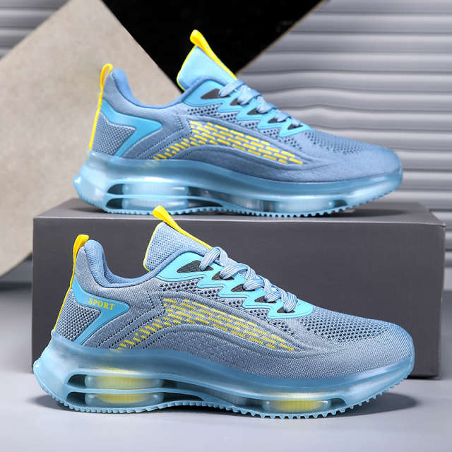 Men’s Power Cushion Air Sole Athletic Runner Shoes