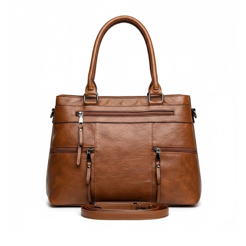 Women's New Temperament versatile Multi Pocket Shoulder Bag