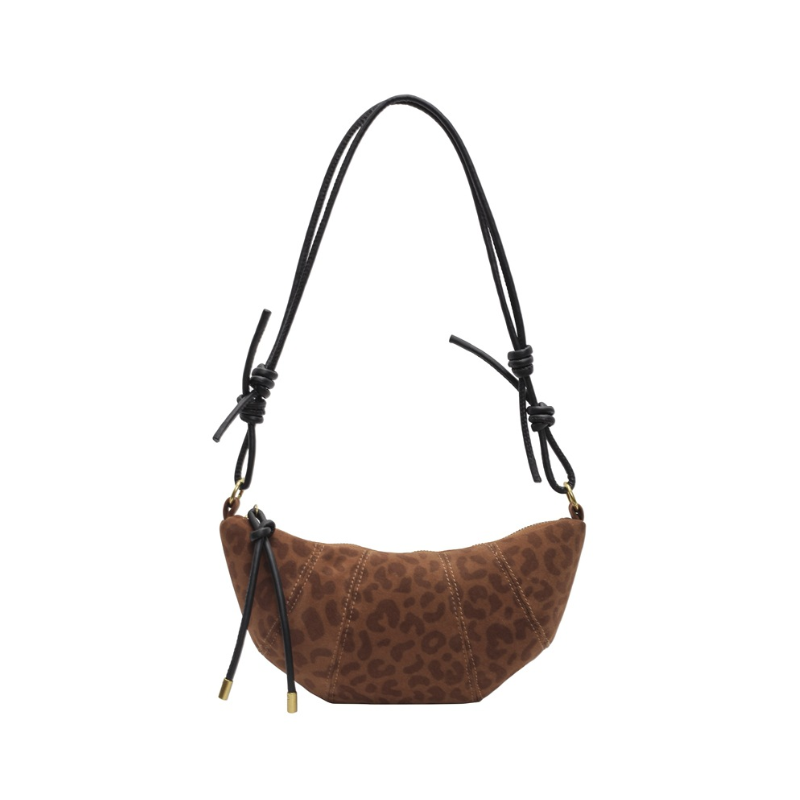Croissant Chic Crossbody Bag