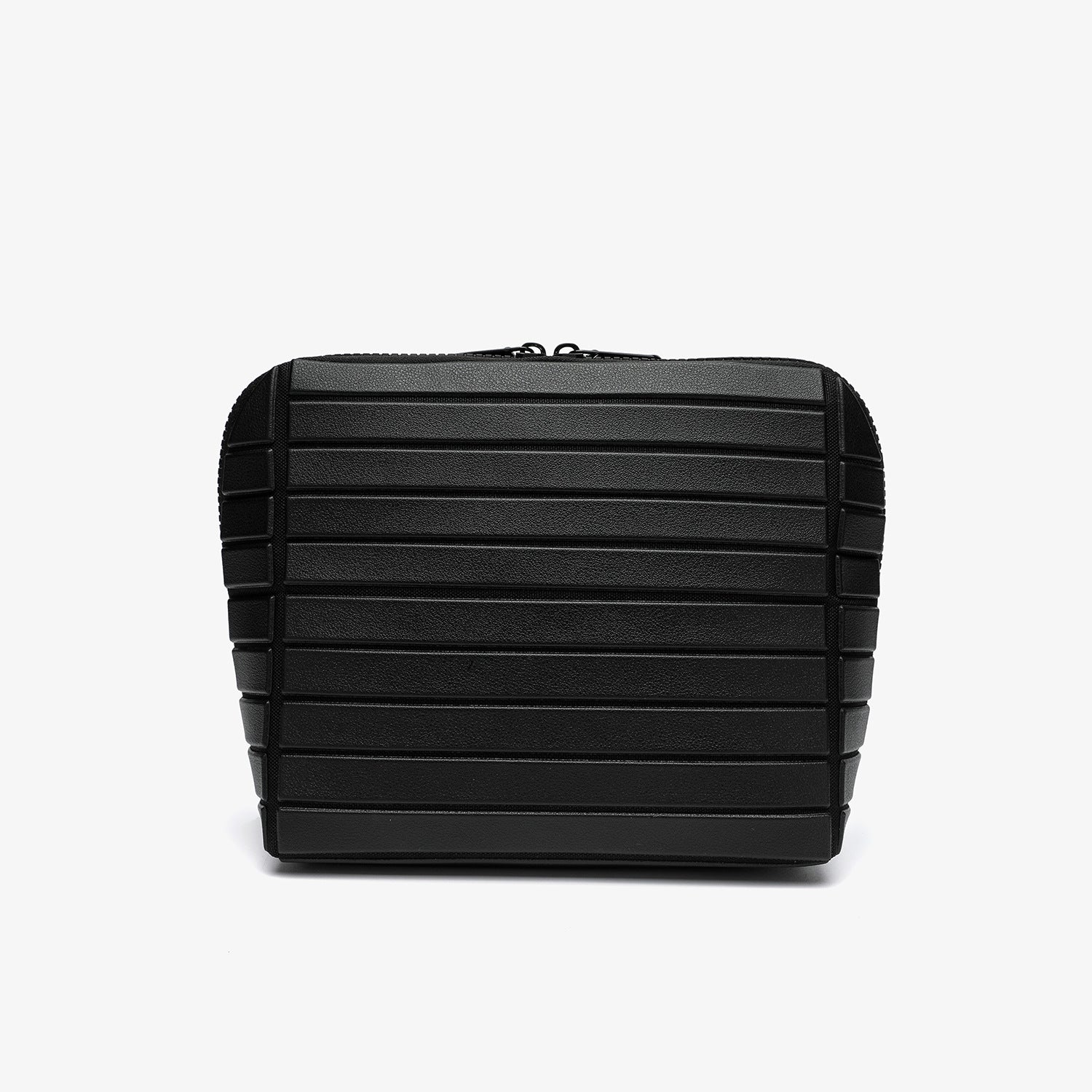 Luna Geometric Stripe Cosmetic Bag