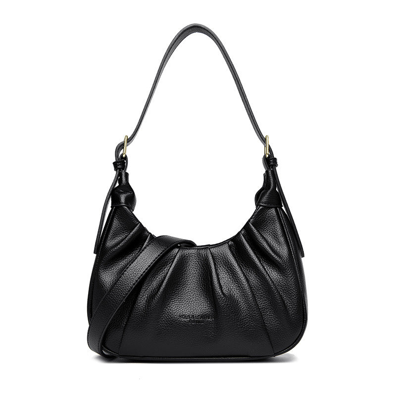 Marston Pleated Shoulder Bag