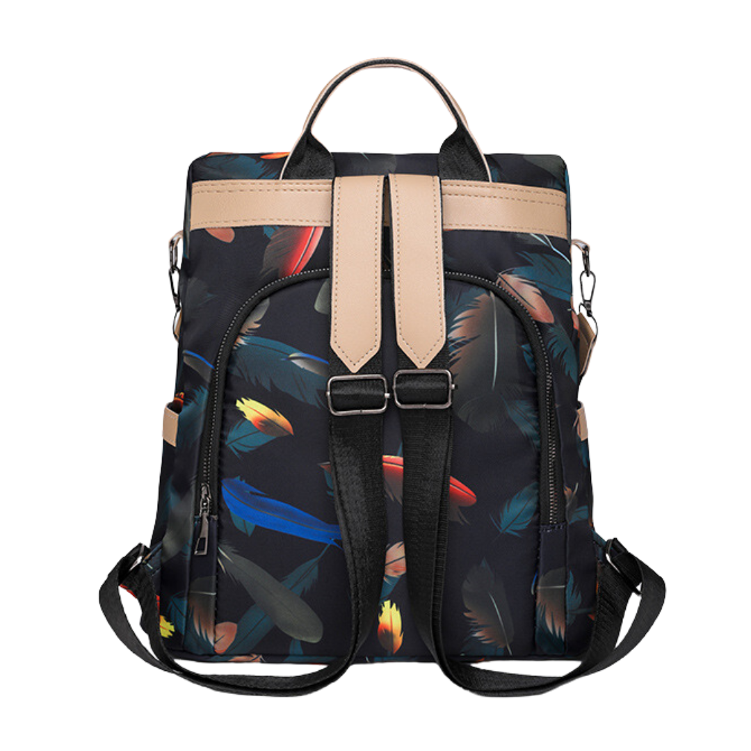 Korean Style Floral Backpack