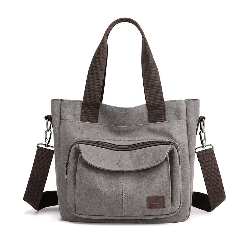 Canvas Commuting Women’s Shoulder Bag