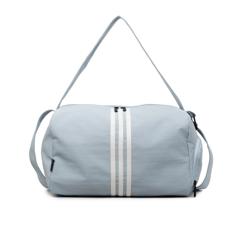 Unisex Striped Travel Gym Duffel Bag