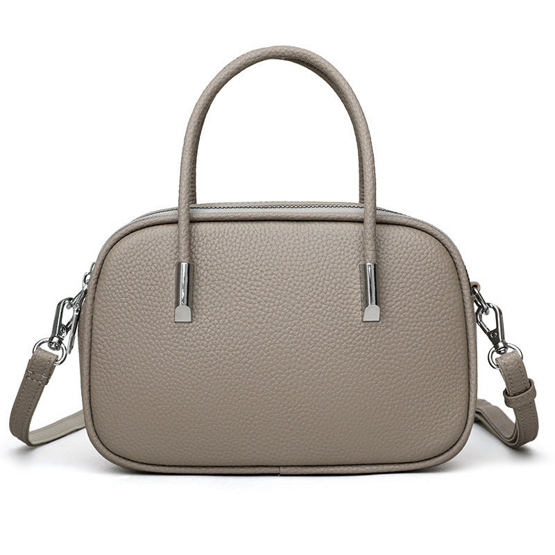 Marcelline Pebbled Cowhide Handbag