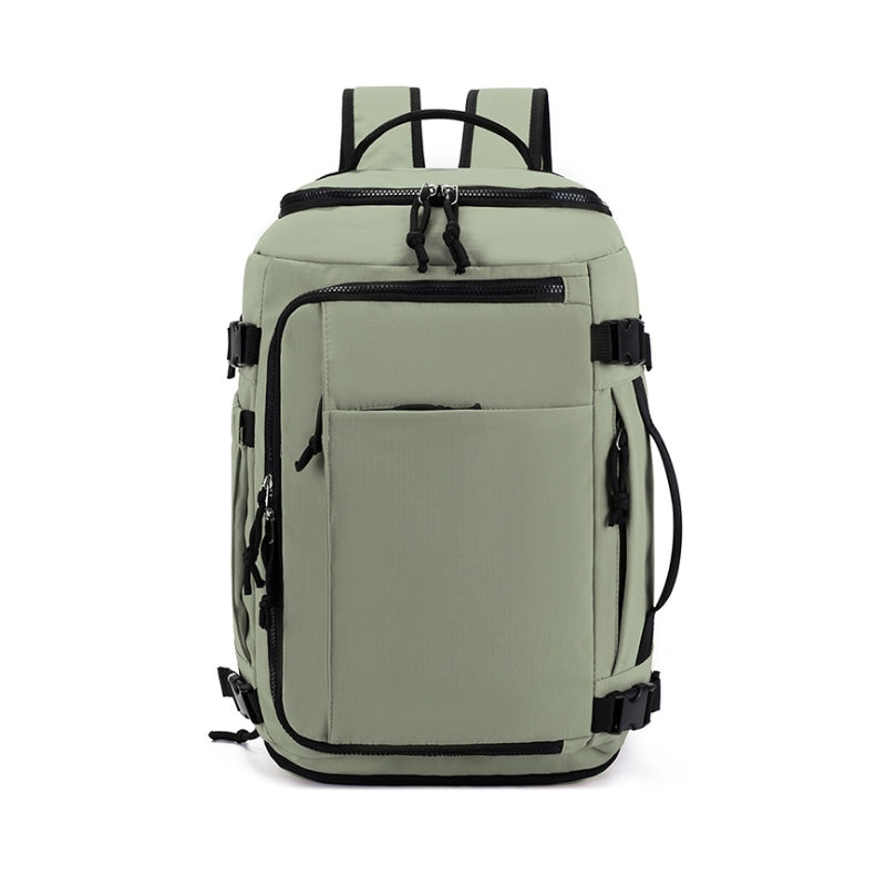 backpacks travel hide straps Convertible Hidden Straps High Capacity Travel Backpack