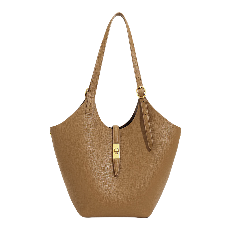Elegant Grain Style Shoulder Bag