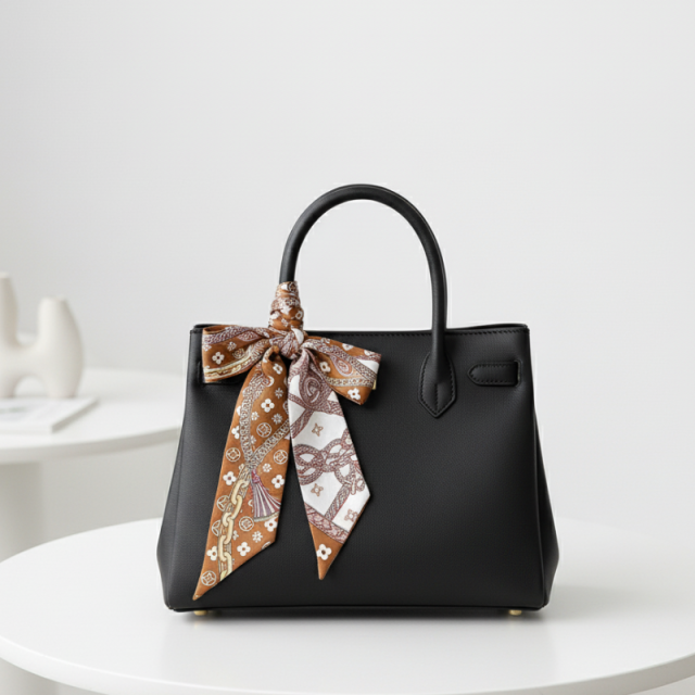 Designer Inspired Bag Scarf