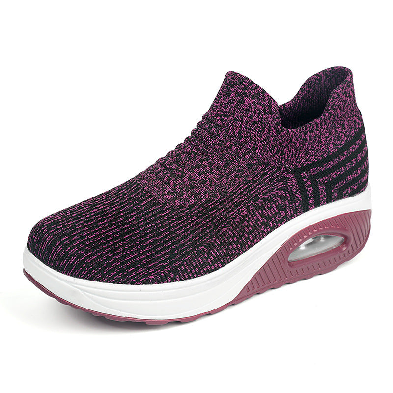 Cross-Border Air Cushion Lace-Up Casual Shoes