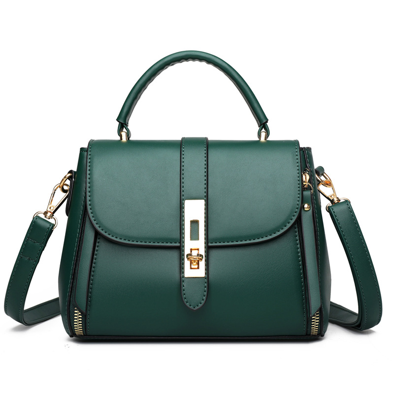 Gilded Emerald Convertible Crossbody Bag