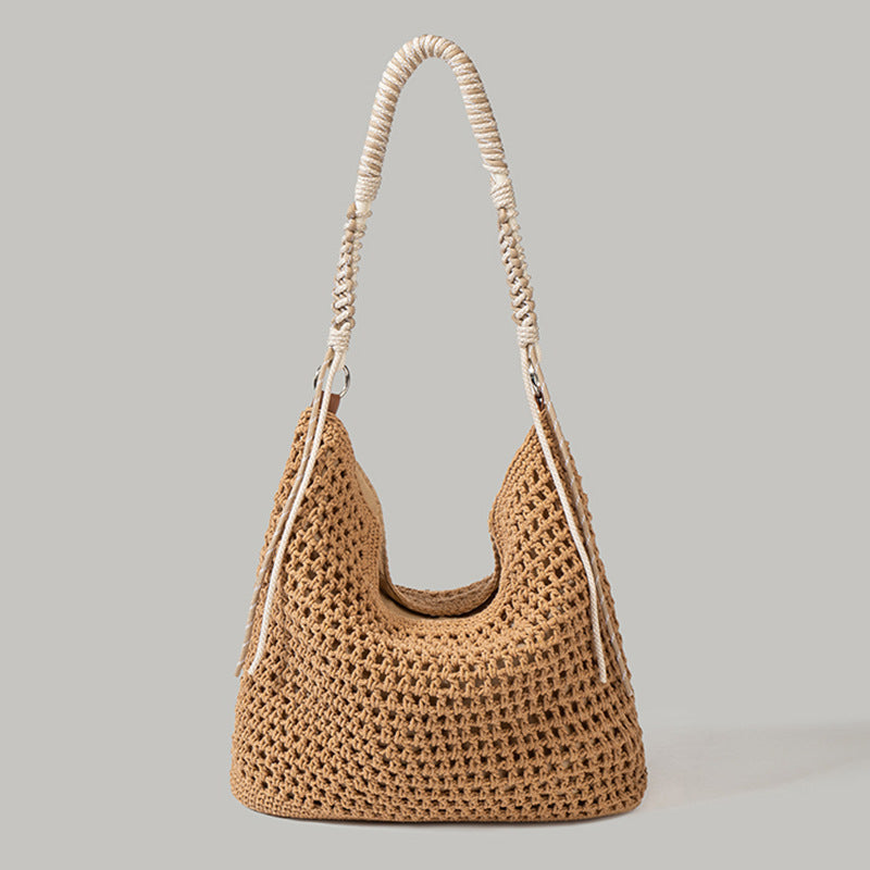Coastal Woven Shoulder Bag