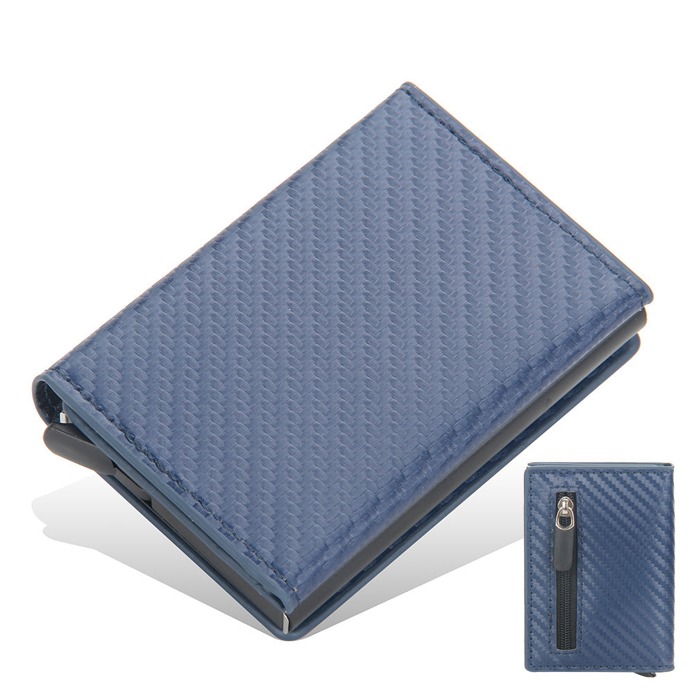 Carbon Fiber RFID Wallet With Multi Card Slots