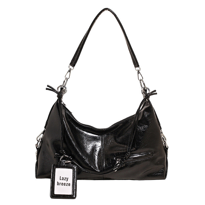 Vintage Gloss Shoulder Bag