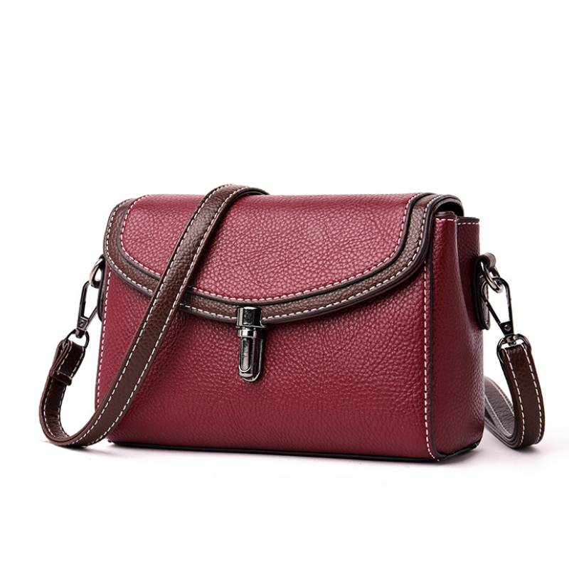 Verona Emerald Leather Crossbody Bag