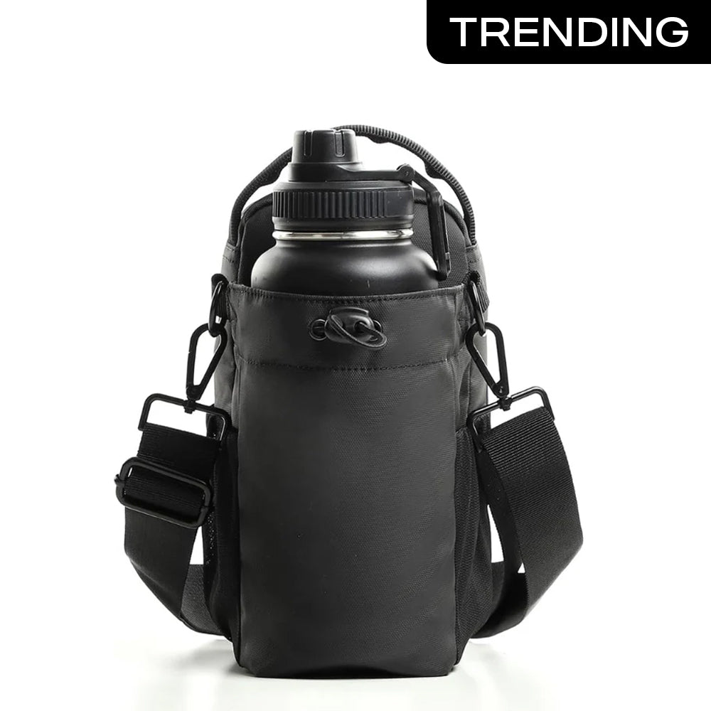Gym Crossbody Water Bottle Bag