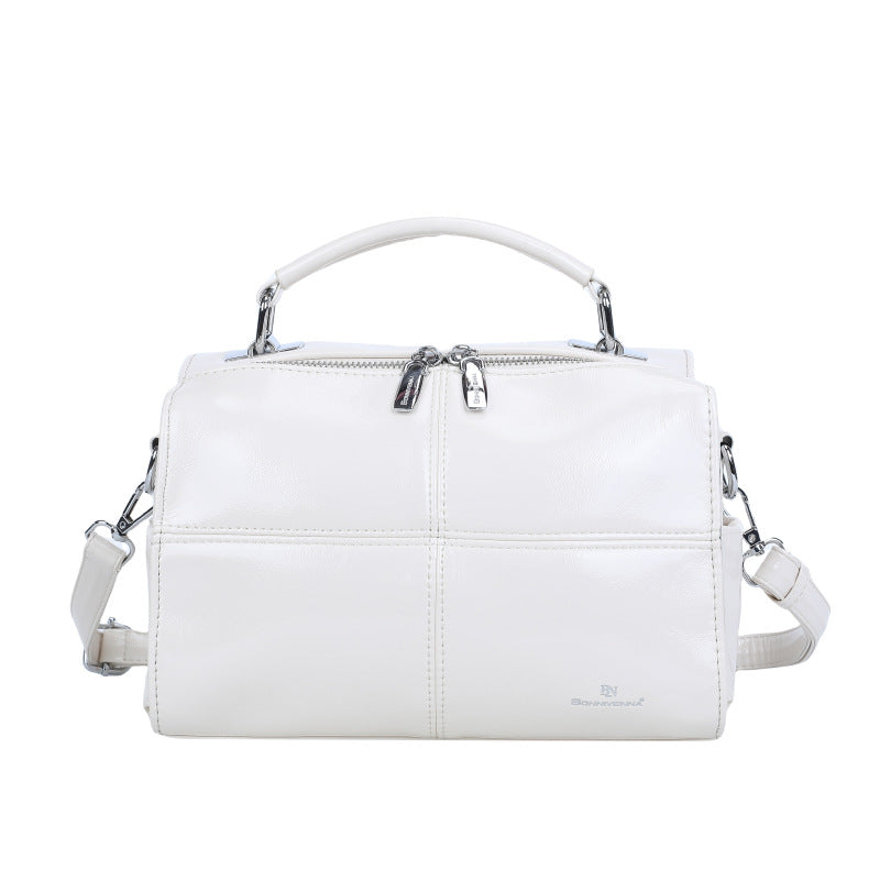 Aura Luxe Oiled Leather Handbag